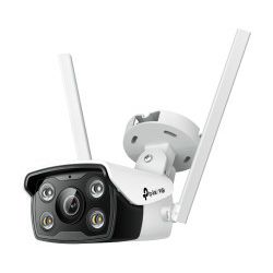 TP-Link VIGI C340 Full color kamera 2K 4MP, H.265+, 6mm leća, RJ45, PoE/12V DC, Night Vision, microSD, dvosmjerni audio, detekcija pokreta, vodootporna IP67, VIGI app
