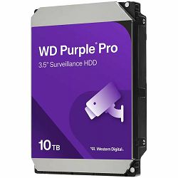 HDD AV WD Purple Pro (3.5, 10TB, 256MB, 7200 RPM, SATA 6 Gb/s)