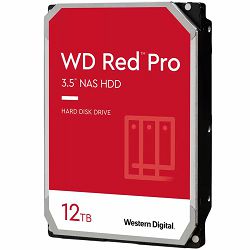 HDD Desktop WD Red Pro (3.5, 12TB, 512MB, 7200 RPM, SATA 6 Gb/s)