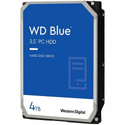 HDD Desktop WD Blue (3.5, 4TB, 256MB, 5400 RPM, SATA 6 Gb/s)