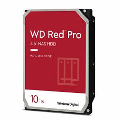 Western Digital 10 TB 3,5" HDD, 7200 RPM, WD RED Pro, 256MB