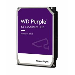Western Digital 2 TB 3,5" HDD, 5400 RPM, WD Purple, 64MB