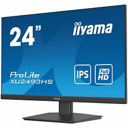 IIYAMA Monitor LED XU2493HS-B5 23.8" IPS 1920 x 1080 @75Hz 250 cd/m2 1000:1 4ms HDMI DP Tilt