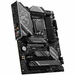 MSI Z790 GAMING PLUS WIFI , LGA 1700, 4xDDR5, Dual Channel DDR5 up to 7200+(OC)MHz, 3x PCIe x16 slot, 4x M.2 slots, 1x USB 3.2 Gen 2x2 (Type-C), 3x USB 3.2, 4x USB 2.0, 1x HDMI, 1x DP, 4x EZ Debug LED
