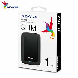 ADATA Ex HDD HV300, 1TB, usb3.2, crni AHV300-1TU31-CBK