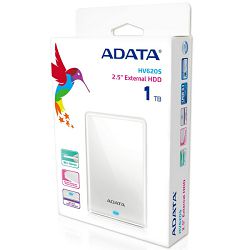 ADATA Ex HDD HV620 Slim, 1TB, usb3.1, bijeli AHV620S-1TU31-CWH