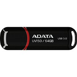 ADATA UV150, 64GB, USB3.2, crni AUV150-64G-RBK
