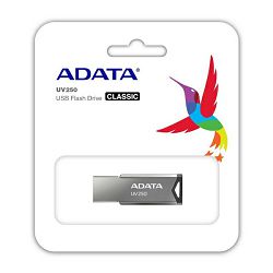 ADATA UV250, 64GB, USB 2.0, metal AUV250-64G-RBK
