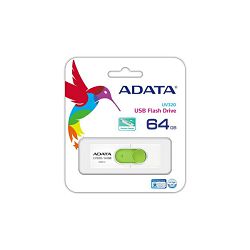 ADATA UV320, 64GB, USB3.2 bijelo-zeleni AUV320-64G-RWHGN