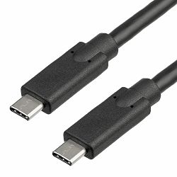 Akyga Cable USB AK-USB-25 USB type C (m) / USB type C (m) ver. 3.1 1.0m, Black, Retail