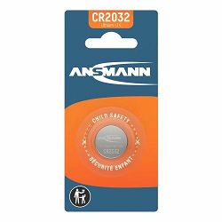 Ansmann Lithium Coin cell CR2032 1pcs blister packaging