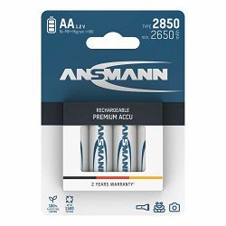 Ansmann NiMH Rechargeable battery AA HR6 type 2850 (min. 2650 mAh) 4 pcs. blister packaging