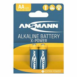Ansmann X-Power Alkaline Battery AA LR6 2 pcs. paper blister