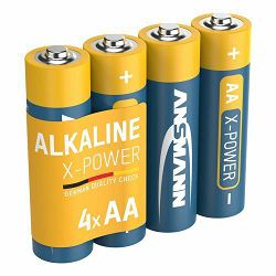 Ansmann X-Power Alkaline Battery AA LR6 4 pcs. shrink