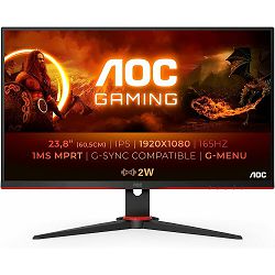 AOC 24G2SPAE 23,8",VGA, HDMIx2, DP, 165Hz, FS, 1ms 24G2SPAE