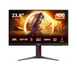 AOC 24G4HA 24", DP, 2xHDMI, HAS, 200Hz, zvuč. 24G4HA