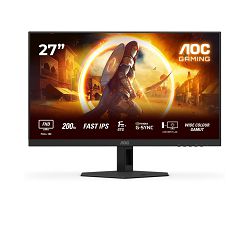 AOC 27G4HRE 27", 2xHDMI, DP, 200Hz, 1ms, zvuč. 27G4HRE