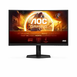 AOC CQ27G4X, VA 27", DP, 2xHDMI, HAS, 180Hz, QHD CQ27G4X