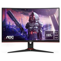 AOC LCD 24" curved, 16:9, 1ms