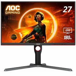 AOC LED 27", Q27G3XMN, 2xHDMI, 2xDP, 180Hz Q27G3XMN