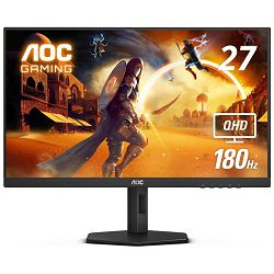 AOC Q27G4X, IPS 27", DP, 2xHDMI, HAS, 180Hz, QHD Q27G4X