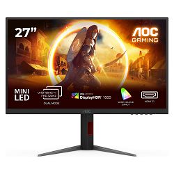 AOC U27G4XM 27", 2xHDMI, 2xDP, 160/320Hz, 4K U27G4XM