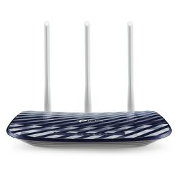 TP-Link AC750 Archer C20 bežični usmjerivač (Dual-Band Router) 300Mbps/433Mbps (2.4GHz/5GHz), 802.11a/b/g/n/ac, 1×WAN, 4×LAN, WPS, 3×fiksna antena