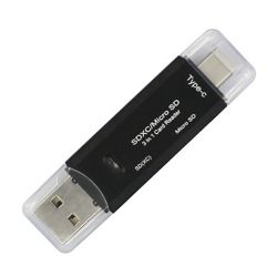 Asonic USB2.0 Tip A/C USB čitač mem. kartica N-UCR5P1