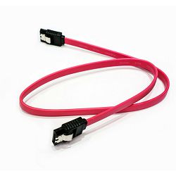Asonic SATA III, 6Gb/s, kabel s kvačicom, 0,5m N-SATA01