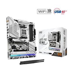ASRock X870 PRO RS WIFI, S.AM5, DDR5, PCIe5.0, HDMI, ATX