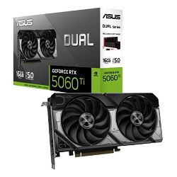 Asus Dual GeForce RTX5060 Ti OC, 16GB GDDR7 90YV0MH0-M0NA00