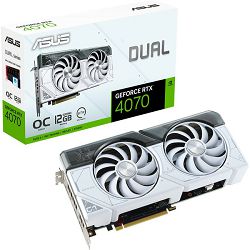 ASUS Dual GeForce RTX 4070 White DUAL-RTX4070-O12G-WHITE