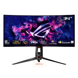 ASUS PG34WCDM 34", 2xHDMI, DP, USB-C, HAS, 240Hz 90LM09L0-B01A70