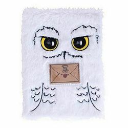BLUE SKY HARRY POTTER A5 PLUSH HEDWIG NOTEBOOK - 5060502916754