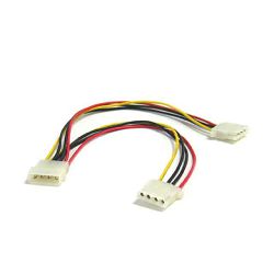 Cable power adaptor Kolink Molex (Male) - 2x Molex (Female)