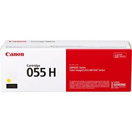 Canon toner CRG-055HY, žuta 3017C002
