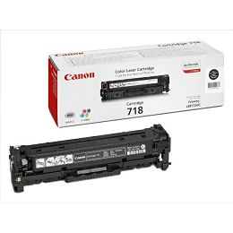 Canon toner CRG-718Bk, crni - 2 komada 2662B005