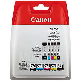 Canon multipack PGI-570 + CLI-571 B C M Y 0372C004