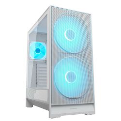 COUGAR AIRFACE 180 PC Case, Mid Tower, White