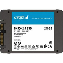 Crucial 240 GB 2,5" SSD, BX500 SATA