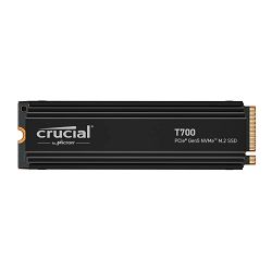 Crucial T700 1TB PCIe Gen5 NVMe M.2 SSD with heatsink, EAN: 649528936714