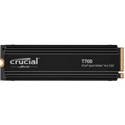 Crucial T700 4TB PCIe Gen5 NVMe M.2 SSD with heatsink, EAN: 649528936721