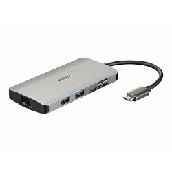 D-LINK USB-C 8-port USB 3.0 hub HDMI DUB-M810