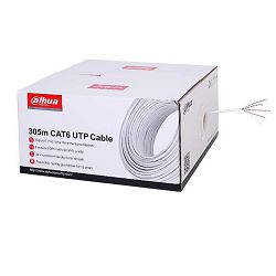 Dahua kabel  UTP Cat6, kruti, 305m CPR E/UL CM PFM920I-6UN-C