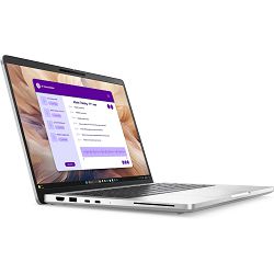 Dell Pro 14 Plus (PB14250), 14" FHD+ (1920x1200), Intel Core Ultra 5 236V (40 TOPS NPU, 8C, 4.7GHz), 16GB LPDDR5, M.2 512GB SSD, Intel Arc, WiFi, BT, HDMI, 2xTHB4 (DP/PD), 2xUSB-A, FngPr, Smt CR, Back