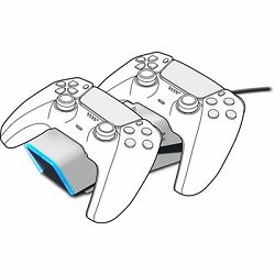 Dodatak za SONY PlayStation 5, SpeedLink Twindock punjač za 2 kontrolera SL-460000-WE
