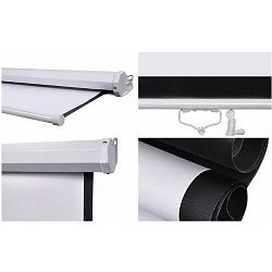 Projekcijsko platno 203 x 203 zidno/stropno roll MS200