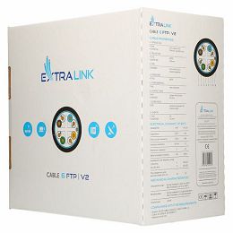 ExtraLink CAT6 FTP (F UTP) V2 Outdoor Twisted Pair 305M