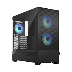 Fractal Pop Air RGB Black TG, crno bez napajanja FD-C-POR1A-06