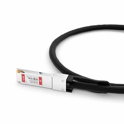 FS 0.5m (2ft) Generic Compatible 400G QSFP112 4 x 100G PAM4 Passive Direct Attach Copper Twinax Cable